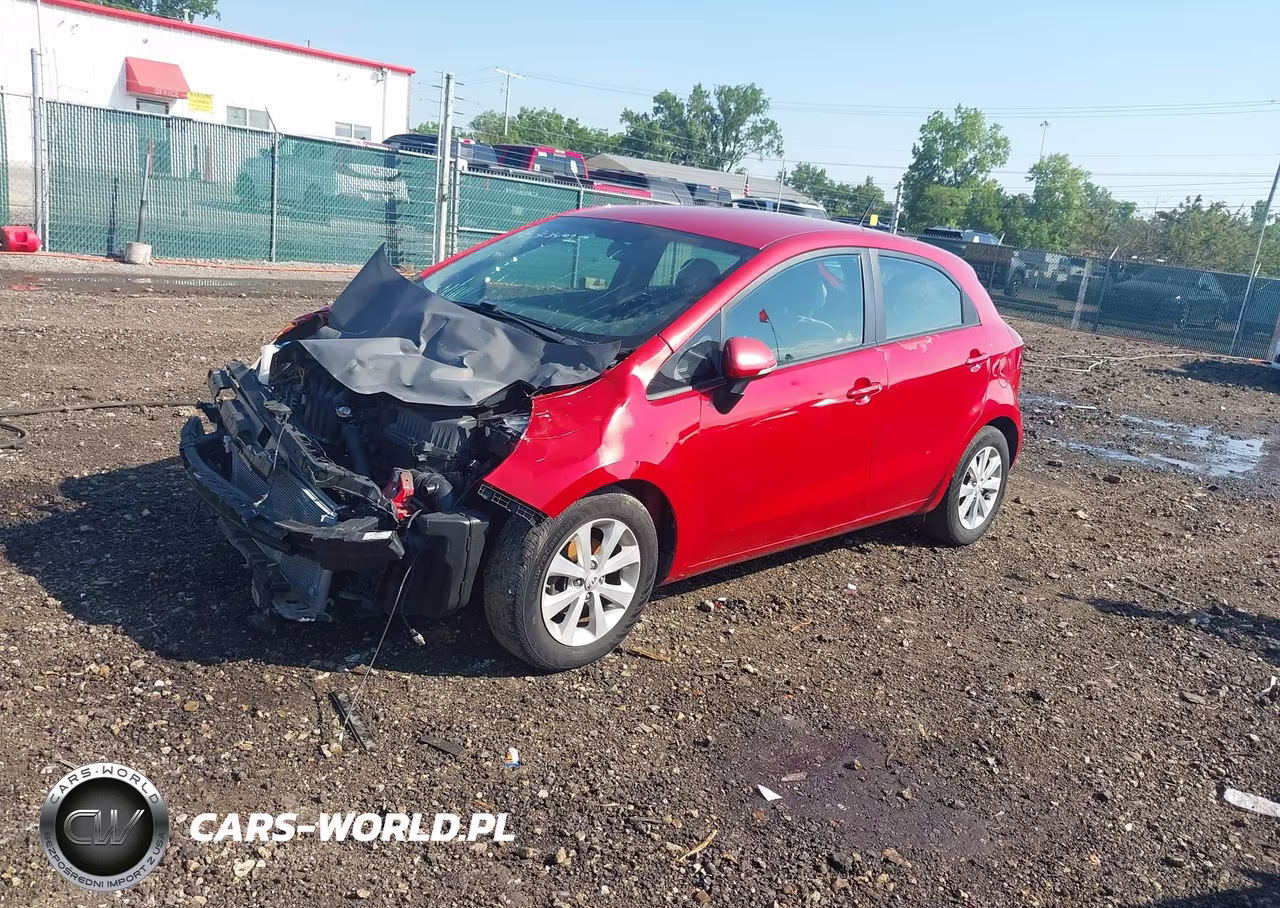 2014 Kia Rio Ex VIN:KNADN5A32E6334511 - 2