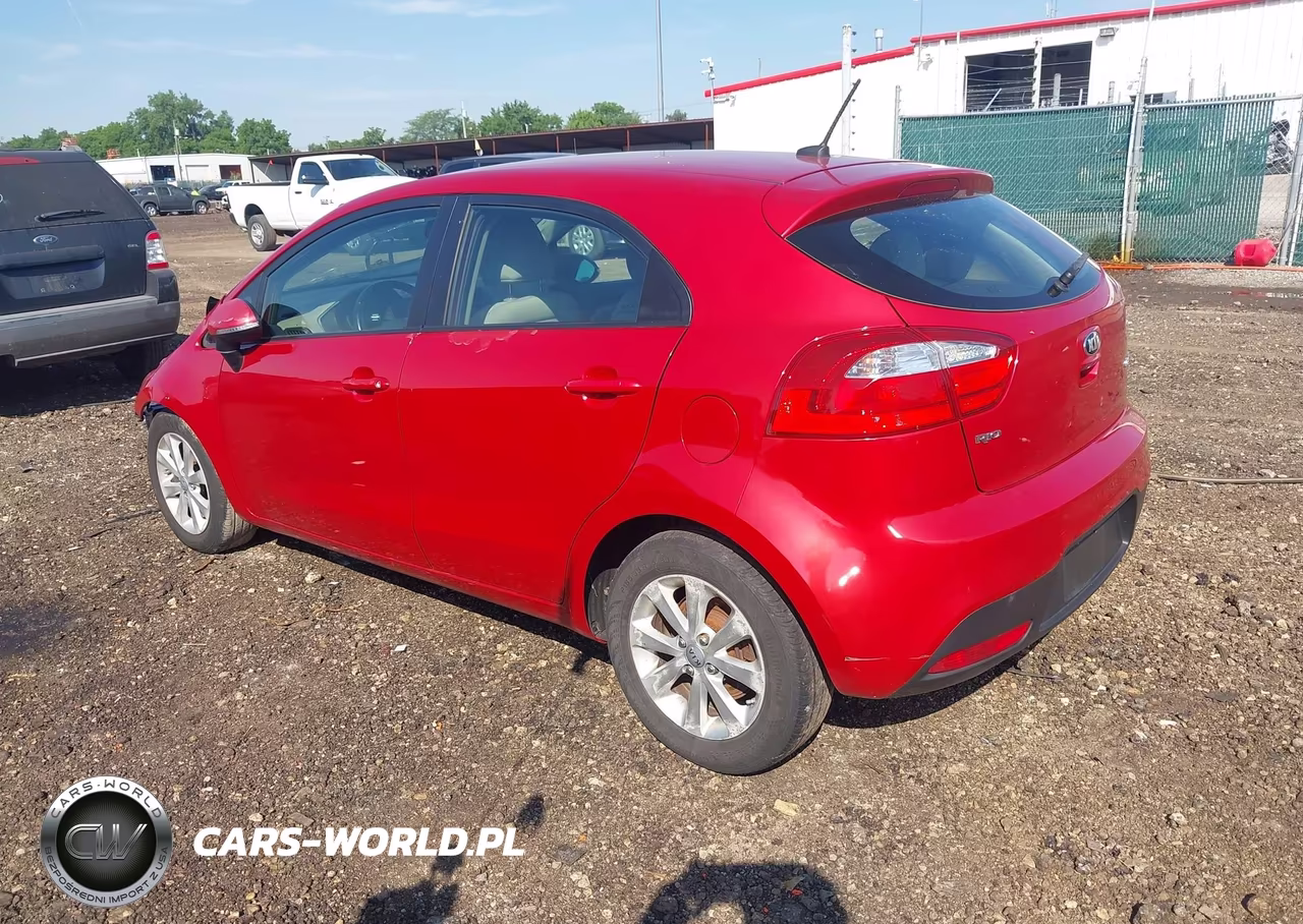 2014 Kia Rio Ex VIN:KNADN5A32E6334511 - 3