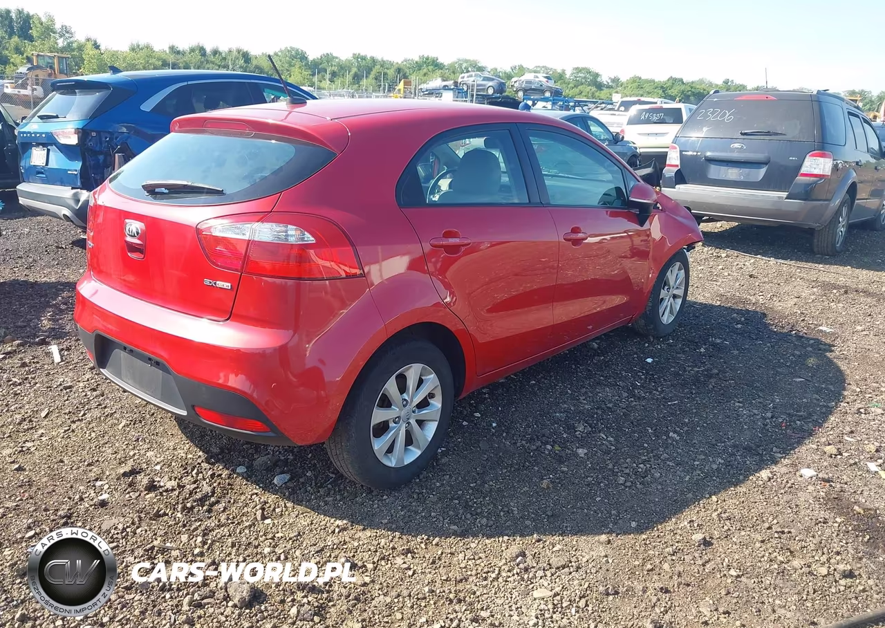 2014 Kia Rio Ex VIN:KNADN5A32E6334511 - 4