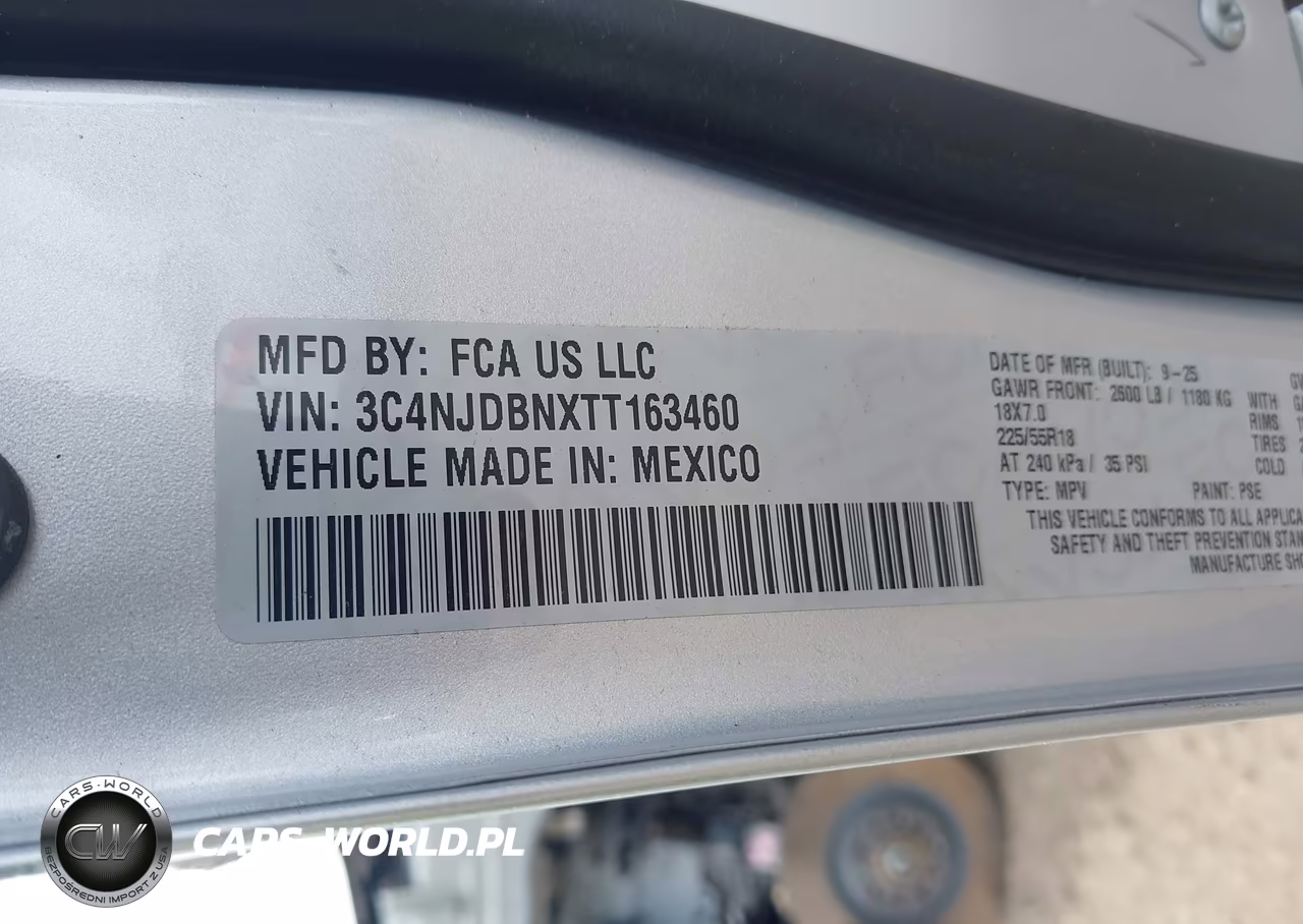 2026 Jeep Compass Latitude Altitude VIN:3C4NJDBNXTT163460 - 9