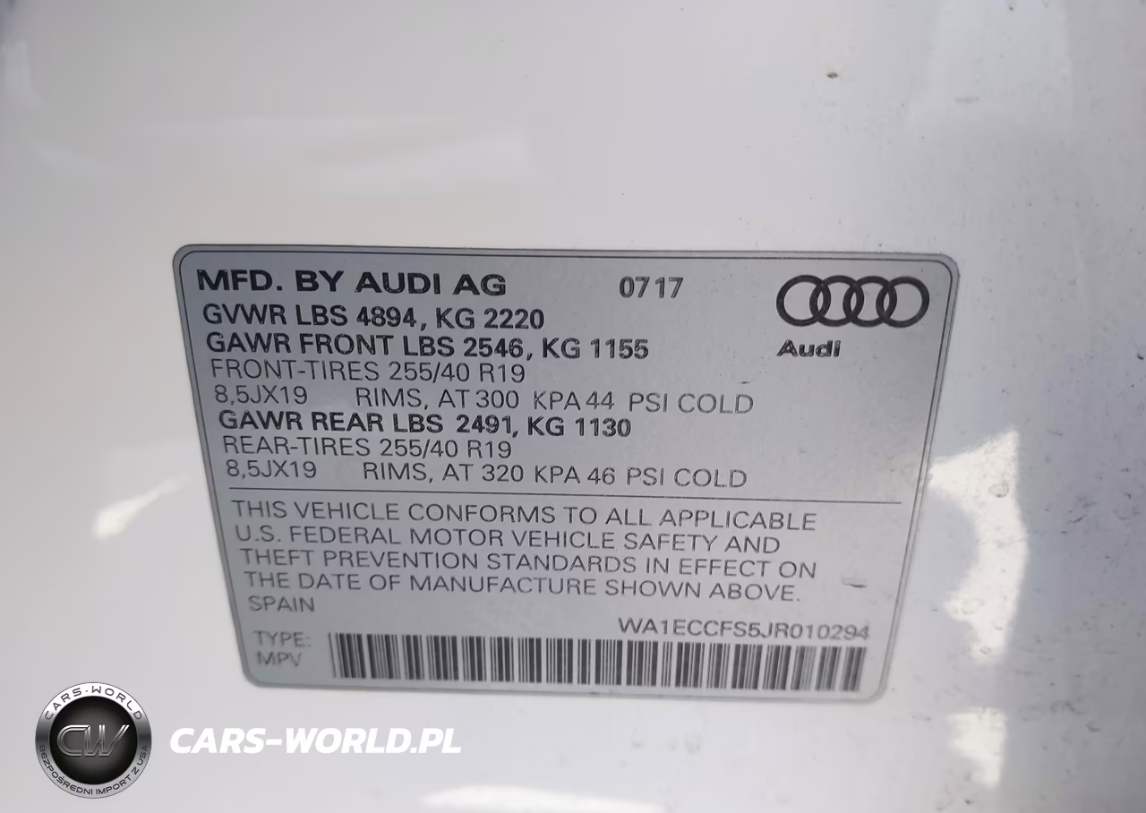 2018 Audi Q3 2.0T Premium-2.0T Sport Premium VIN:WA1ECCFS5JR010294 - 9