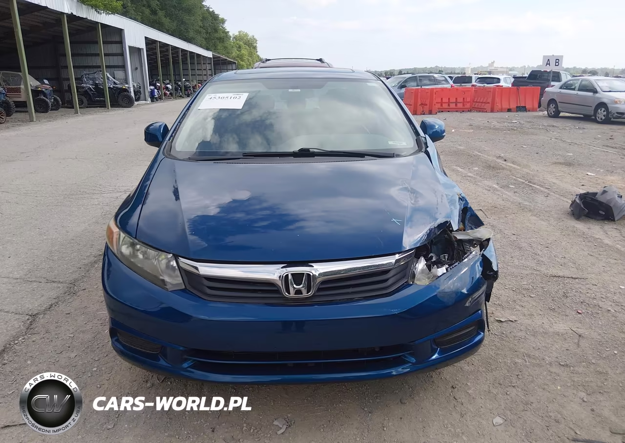 2012 Honda Civic Ex-L VIN:19XFB2F96CE033408 - 12