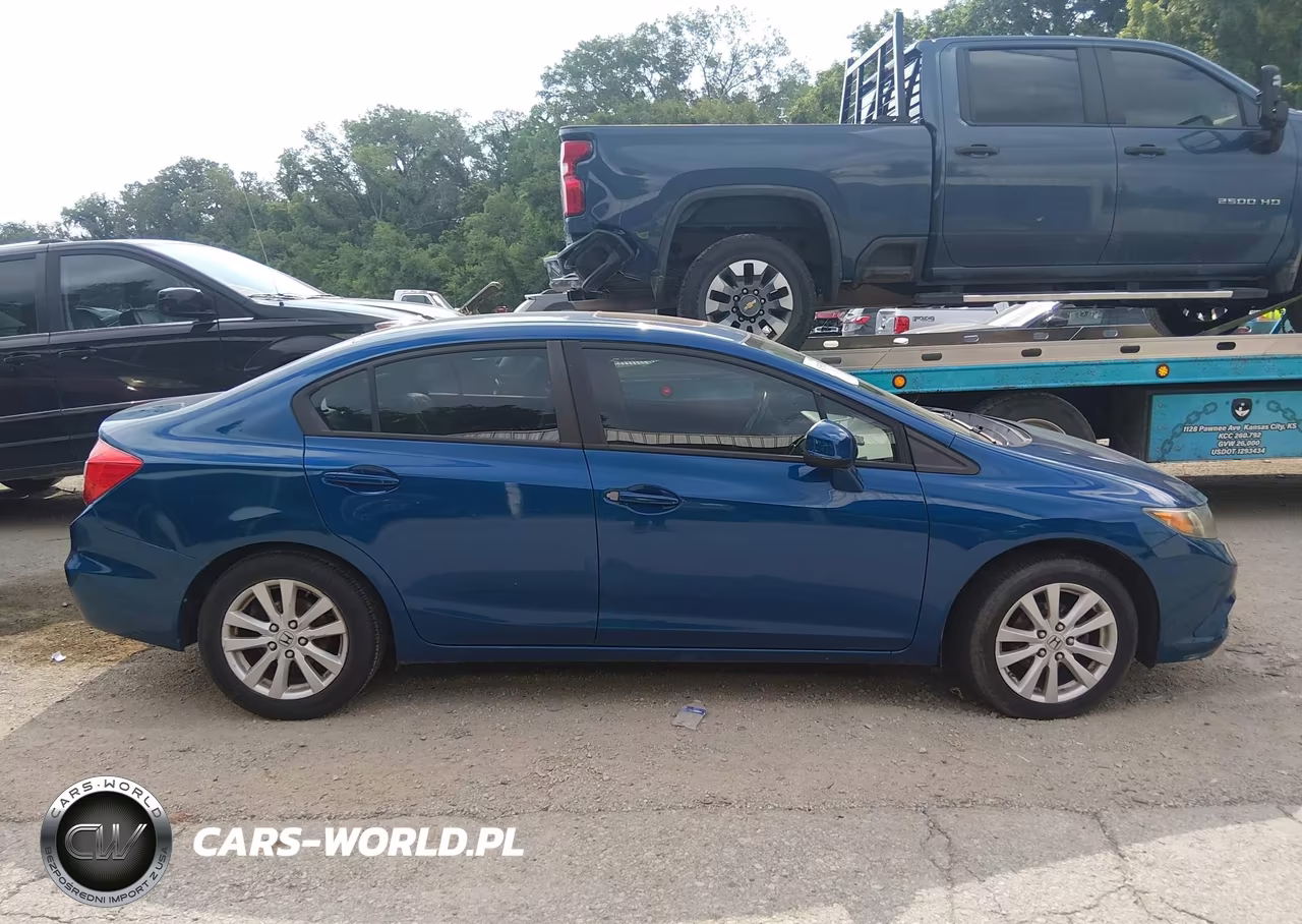 2012 Honda Civic Ex-L VIN:19XFB2F96CE033408 - 13