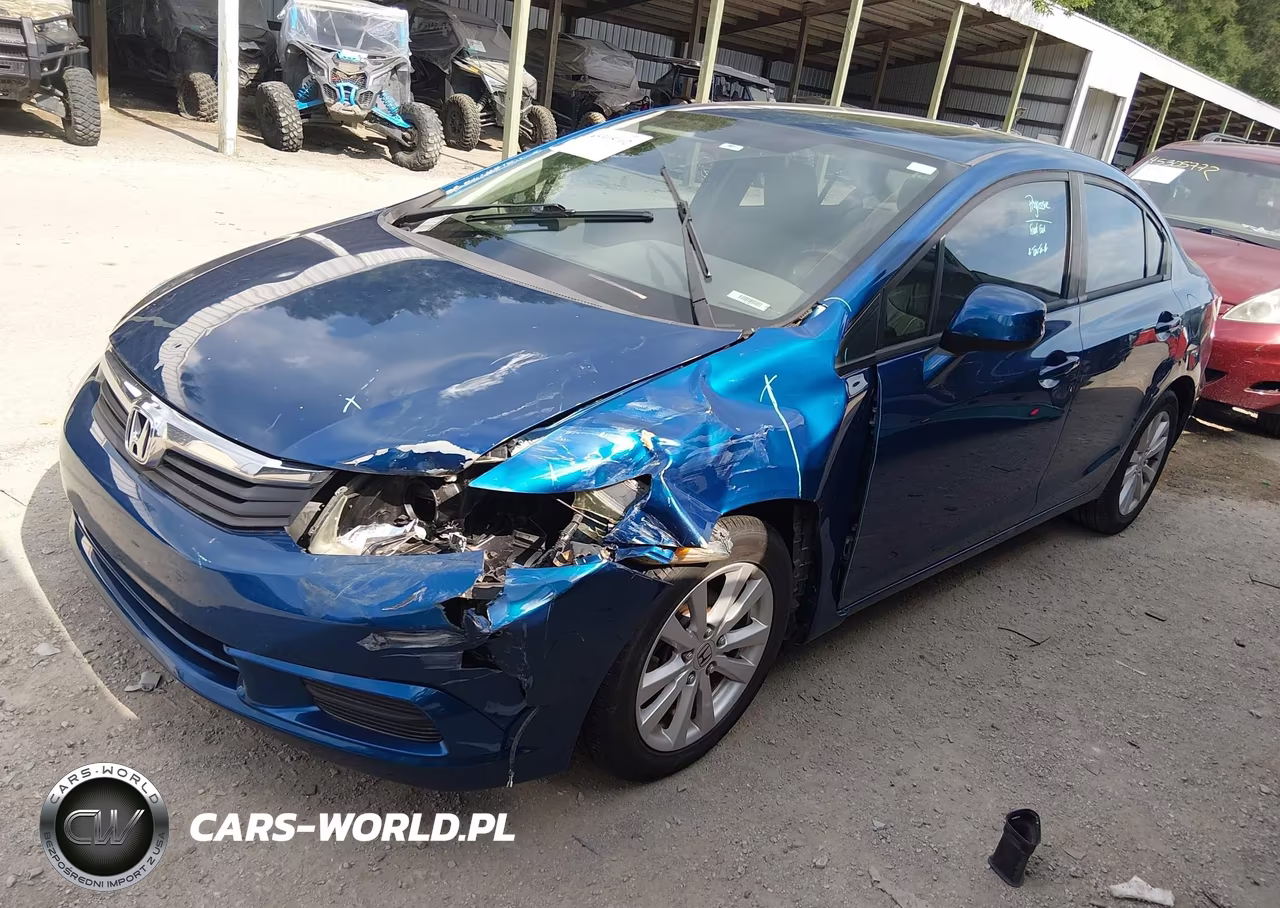 2012 Honda Civic Ex-L VIN:19XFB2F96CE033408 - 2