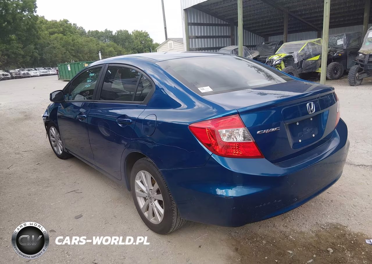2012 Honda Civic Ex-L VIN:19XFB2F96CE033408 - 3