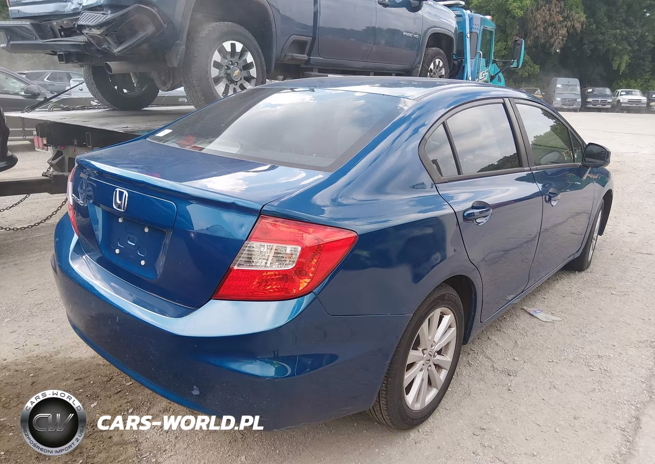 2012 Honda Civic Ex-L VIN:19XFB2F96CE033408 - 4