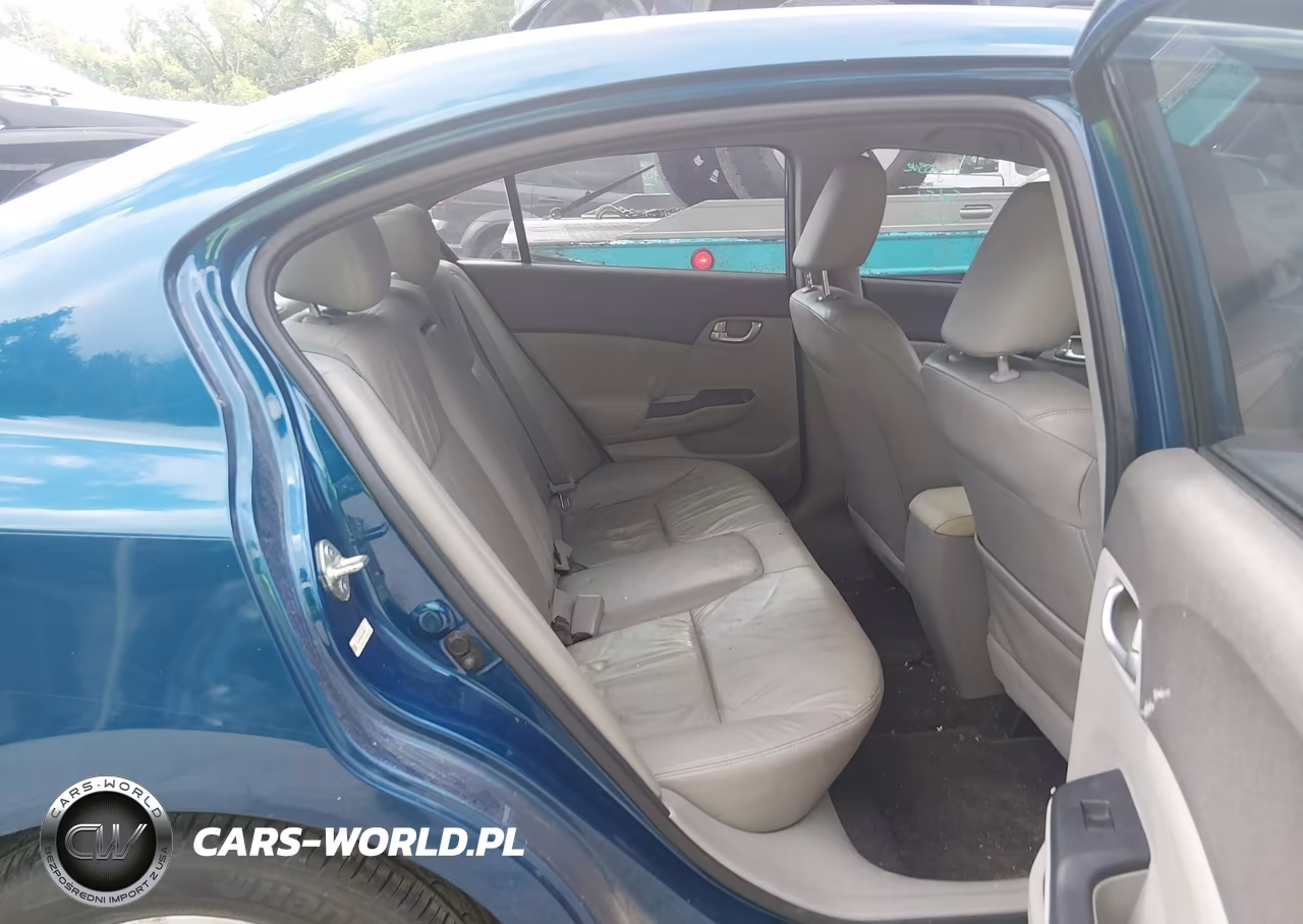 2012 Honda Civic Ex-L VIN:19XFB2F96CE033408 - 8