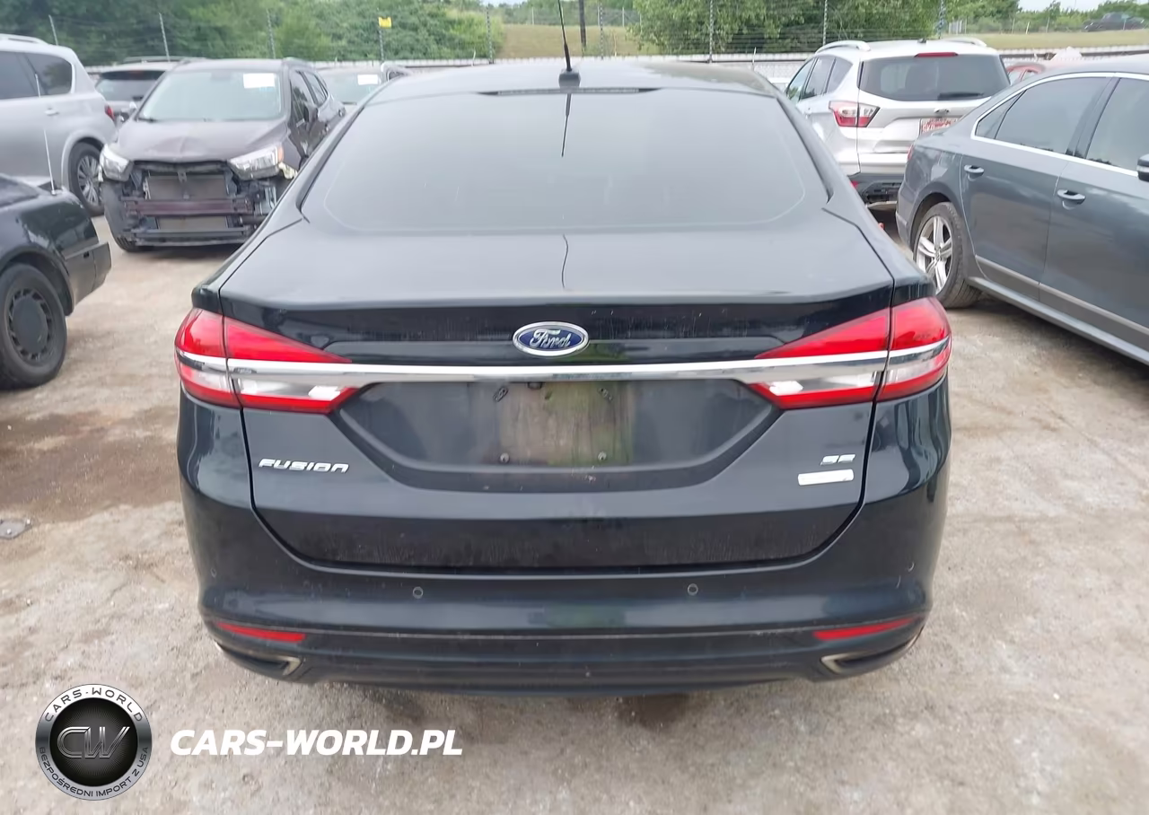 2017 Ford Fusion Se VIN:3FA6P0H95HR119625 - 16