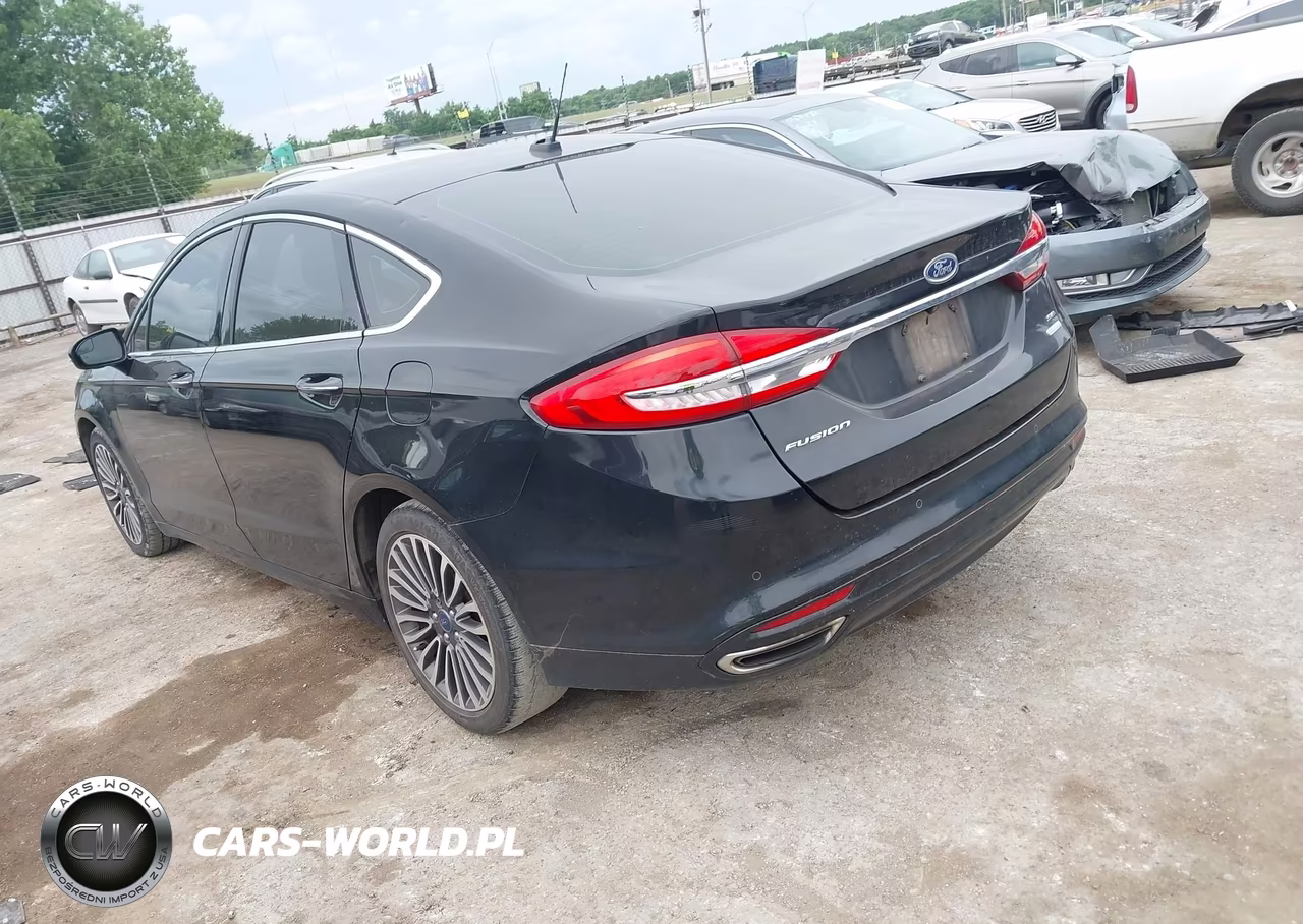 2017 Ford Fusion Se VIN:3FA6P0H95HR119625 - 3