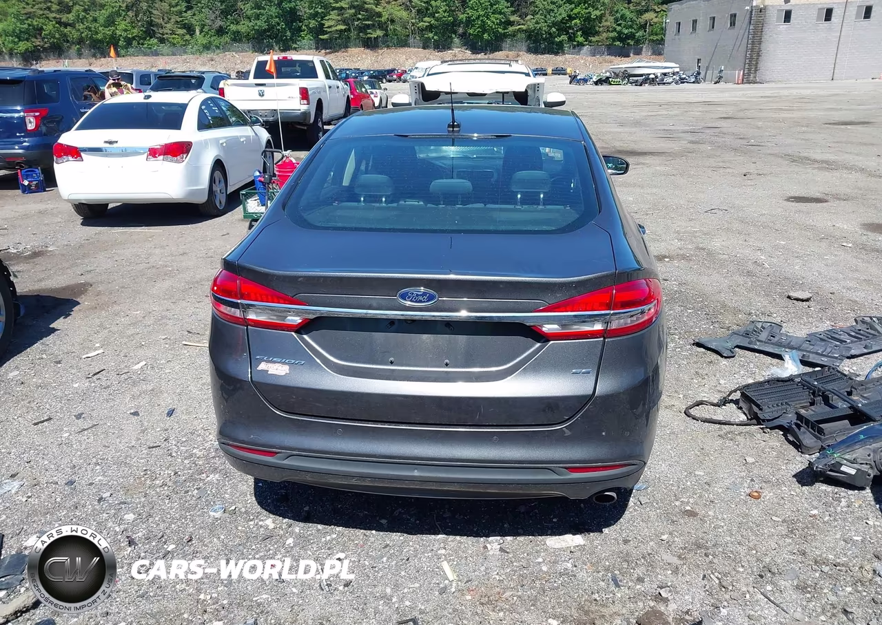 2018 Ford Fusion Se VIN:3FA6P0H76JR106080 - 17