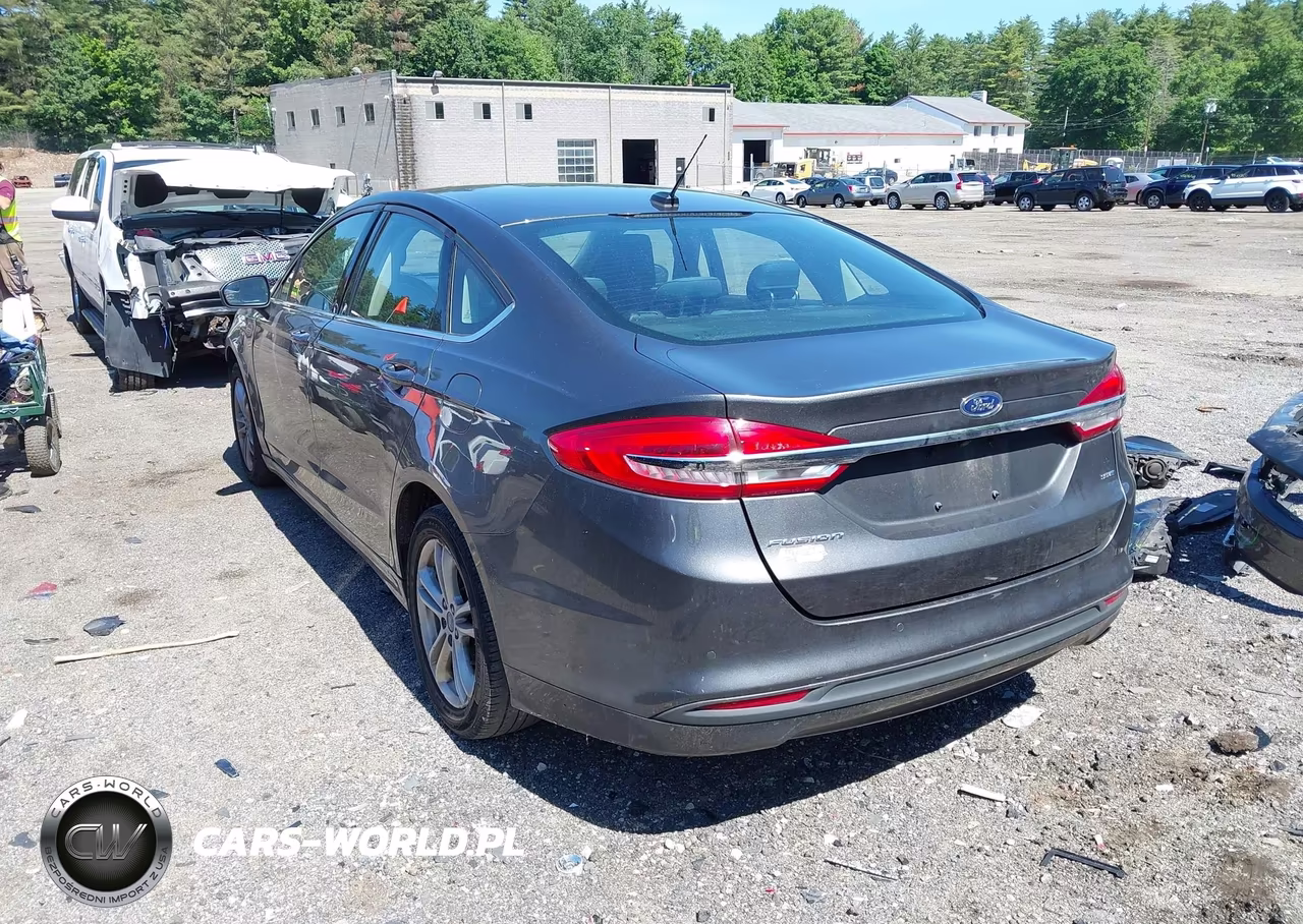 2018 Ford Fusion Se VIN:3FA6P0H76JR106080 - 3