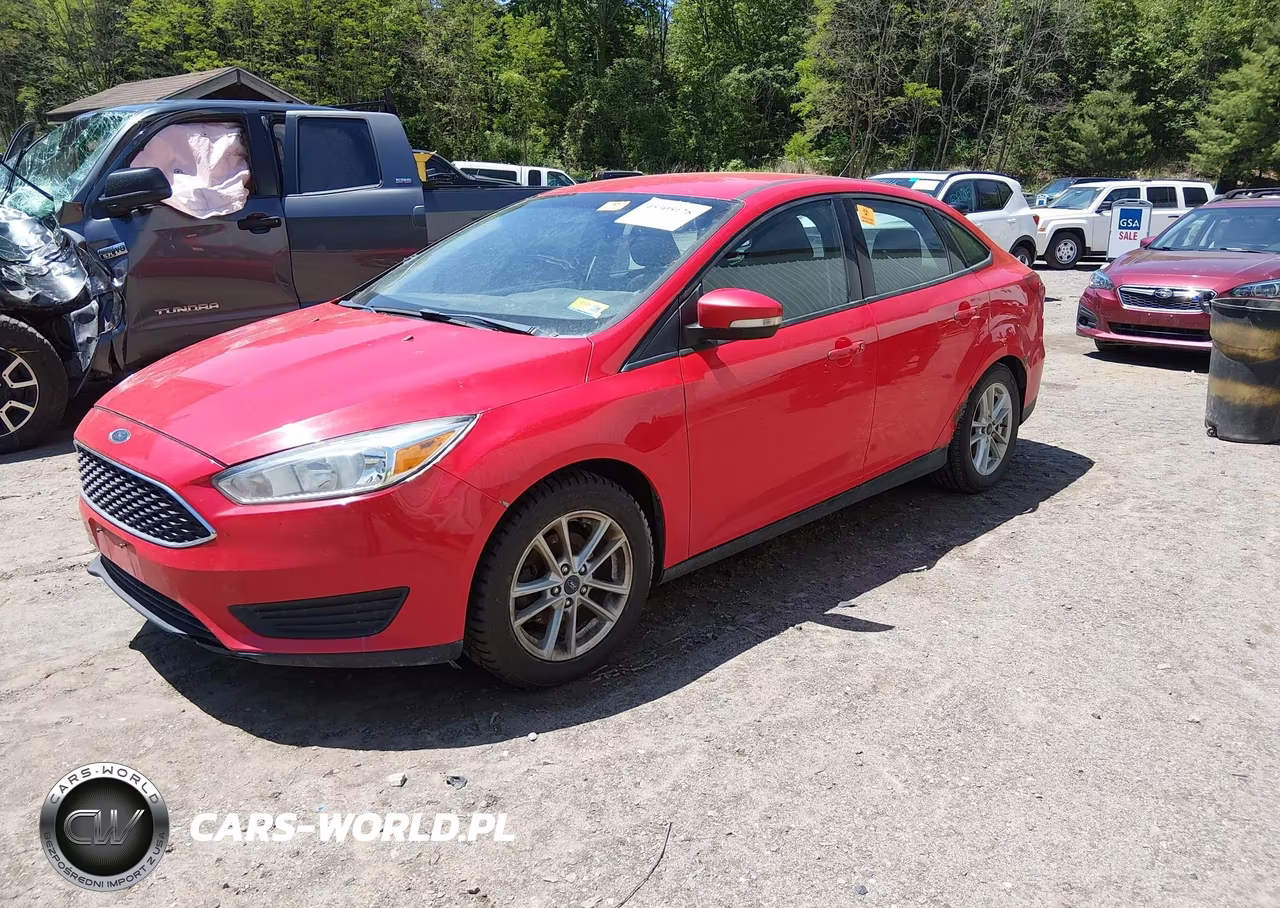 2015 Ford Focus Se VIN:1FADP3F20FL204009 - 2