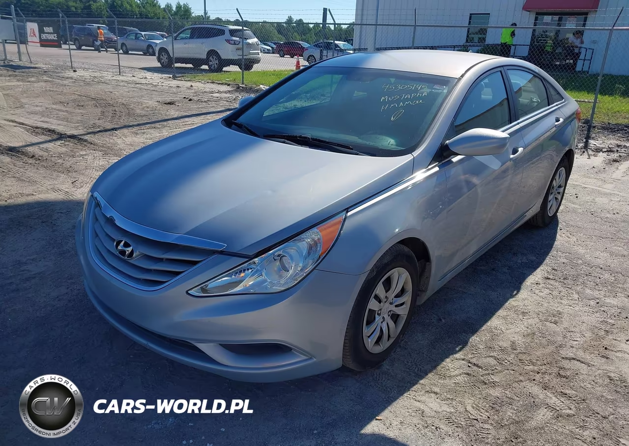 2011 Hyundai Sonata Gls VIN:5NPEB4AC5BH040967 - 2