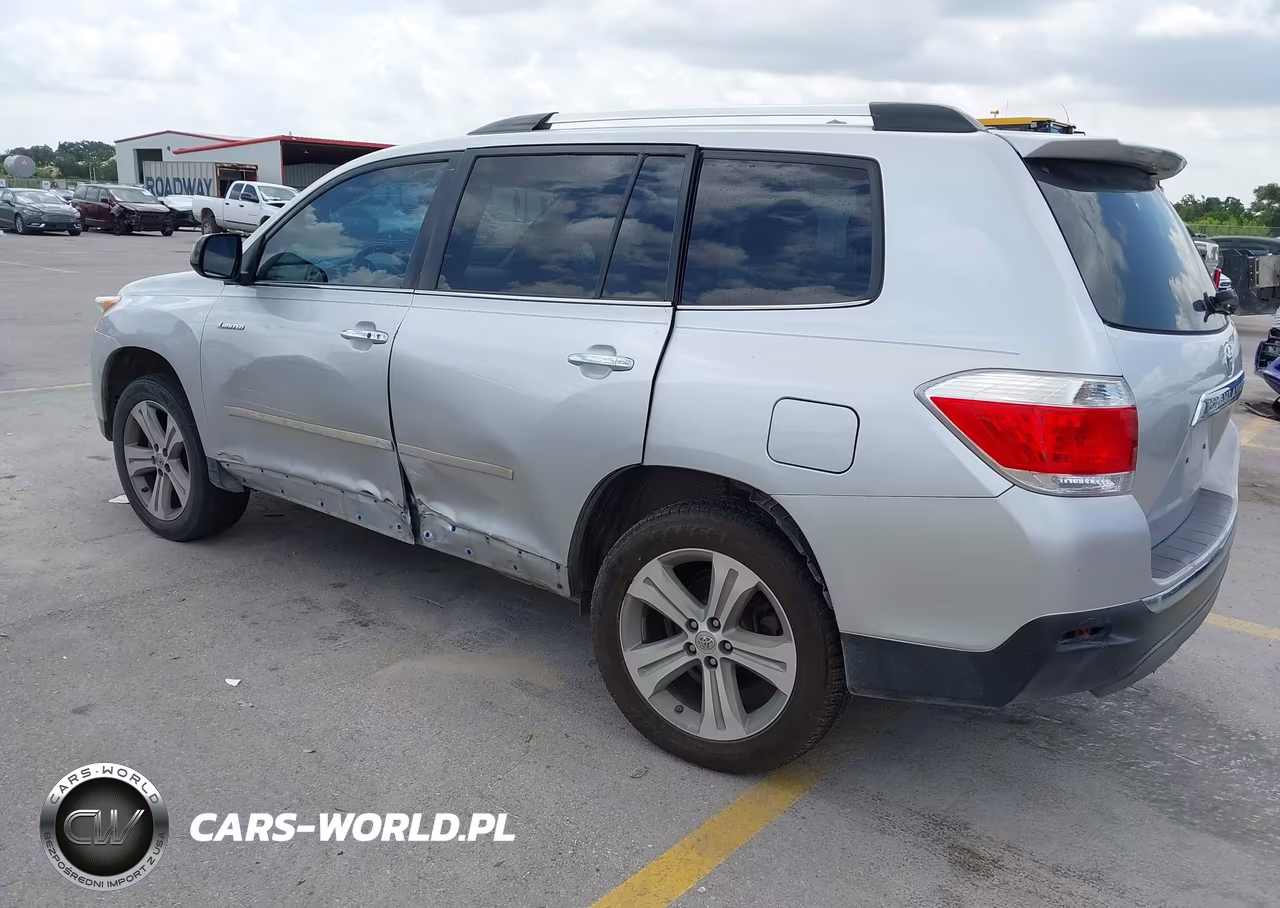 2012 Toyota Highlander Limited V6 VIN:5TDYK3EH6CS076806 - 3