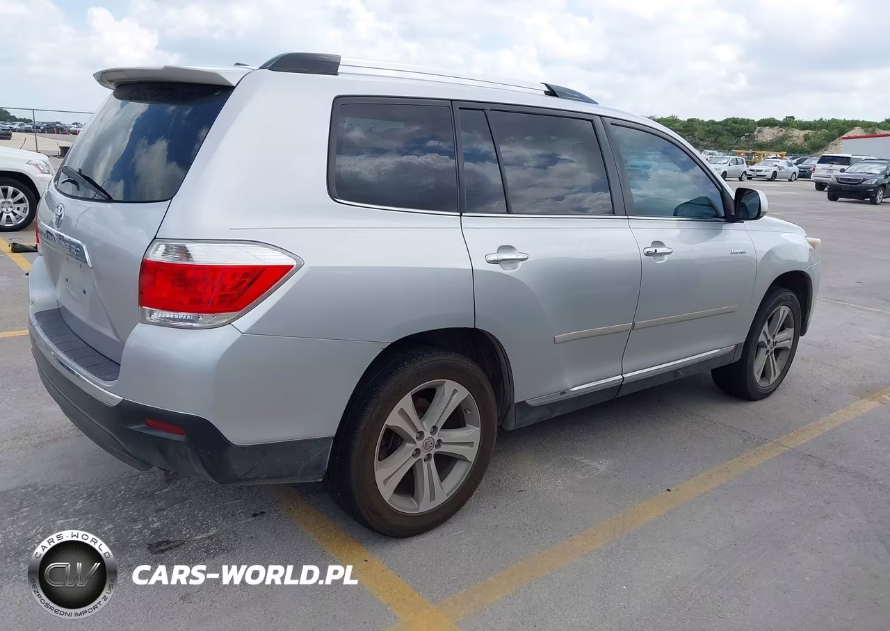 2012 Toyota Highlander Limited V6 VIN:5TDYK3EH6CS076806 - 4
