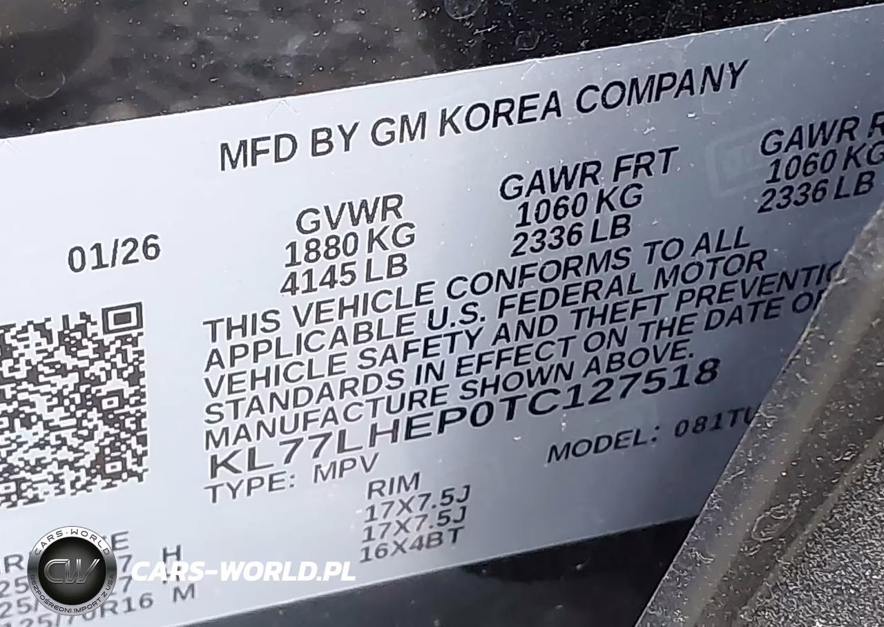 2026 Chevrolet Trax Fwd Lt VIN:KL77LHEP0TC127518 - 9