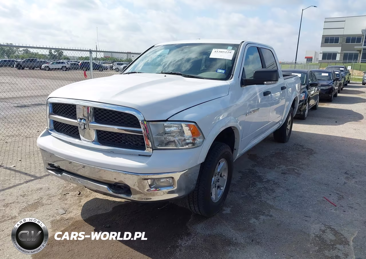 2012 Ram 1500 Slt VIN:1C6RD7LT4CS175829 - 2