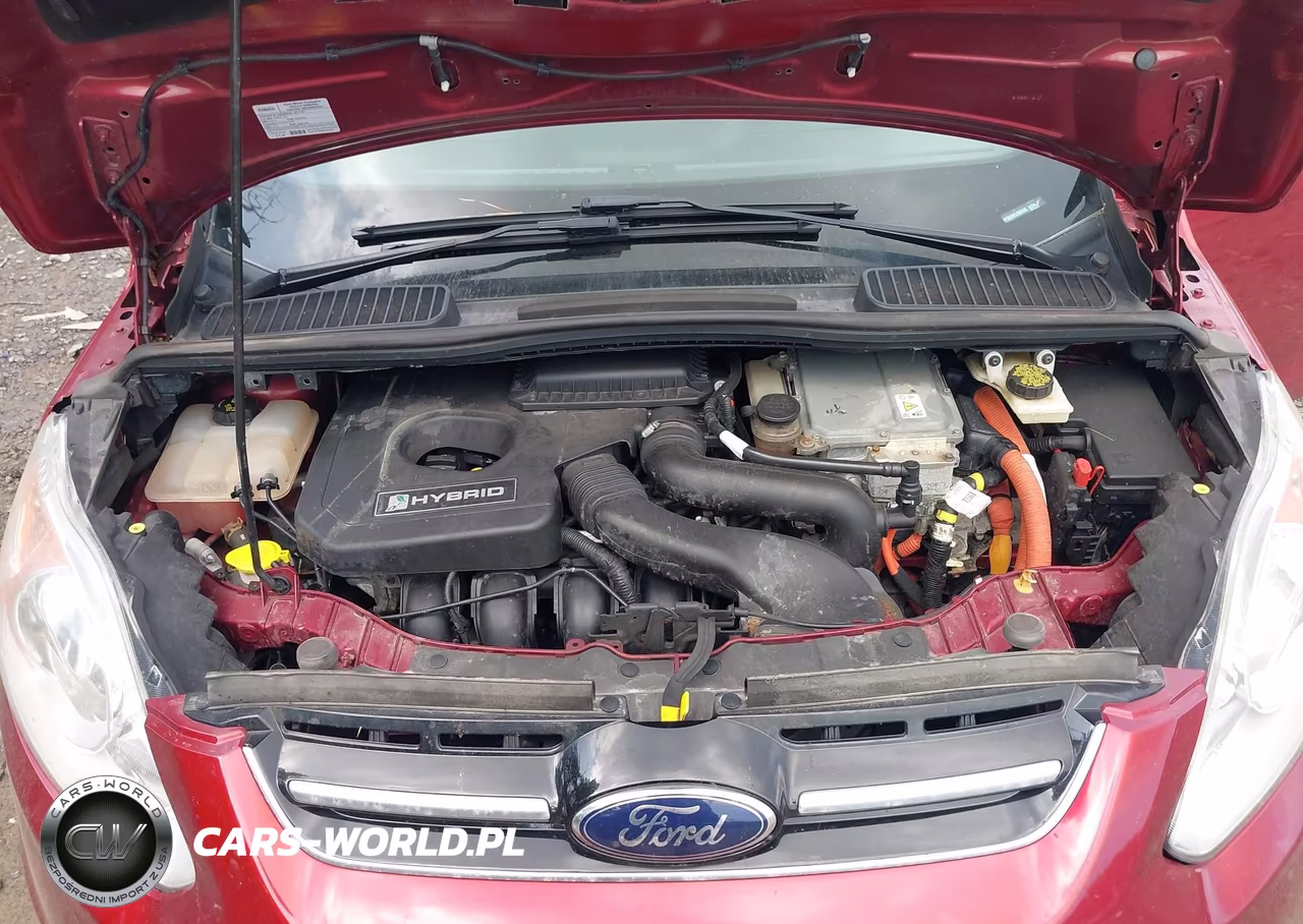 2014 Ford C-Max Hybrid Se VIN:1FADP5AU8EL502648 - 10