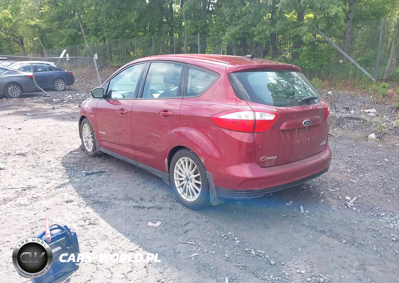 2014 Ford C-Max Hybrid Se VIN:1FADP5AU8EL502648 - 3