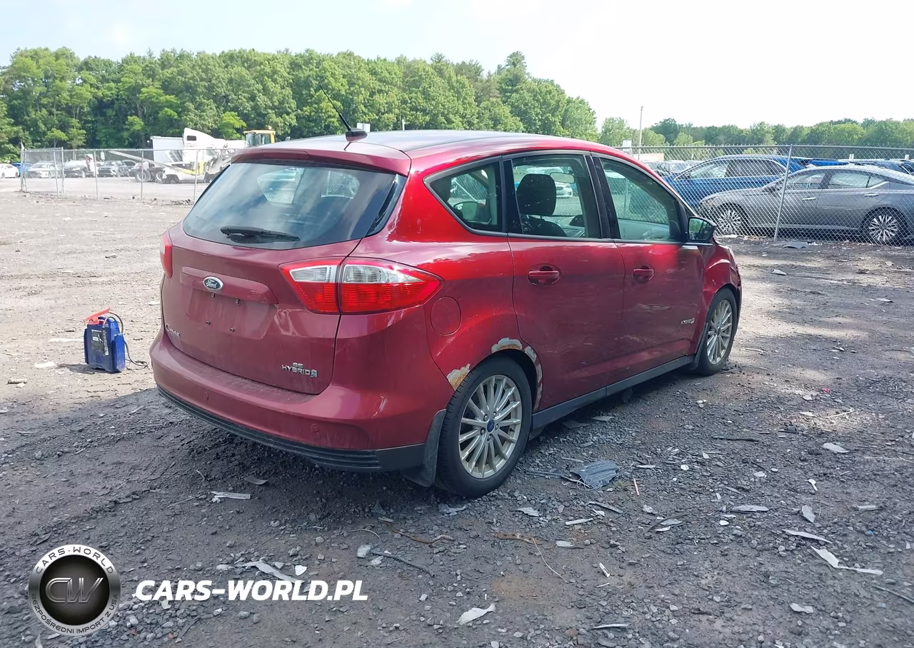 2014 Ford C-Max Hybrid Se VIN:1FADP5AU8EL502648 - 4