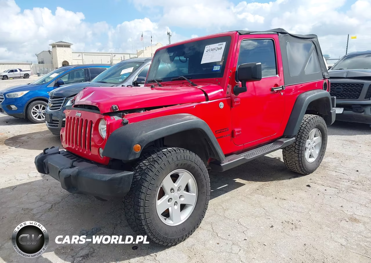 2015 Jeep Wrangler Sport VIN:1C4GJWAG6FL698115 - 2