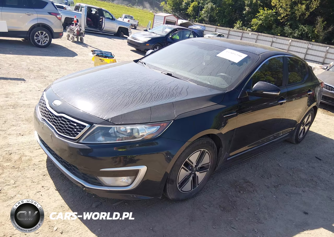 2013 Kia Optima Hybrid Lx VIN:KNAGM4AD2D5045183 - 2