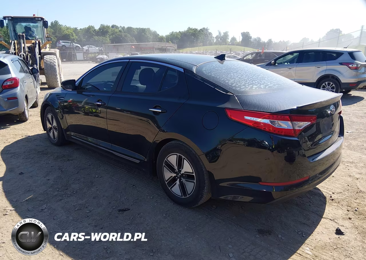 2013 Kia Optima Hybrid Lx VIN:KNAGM4AD2D5045183 - 3