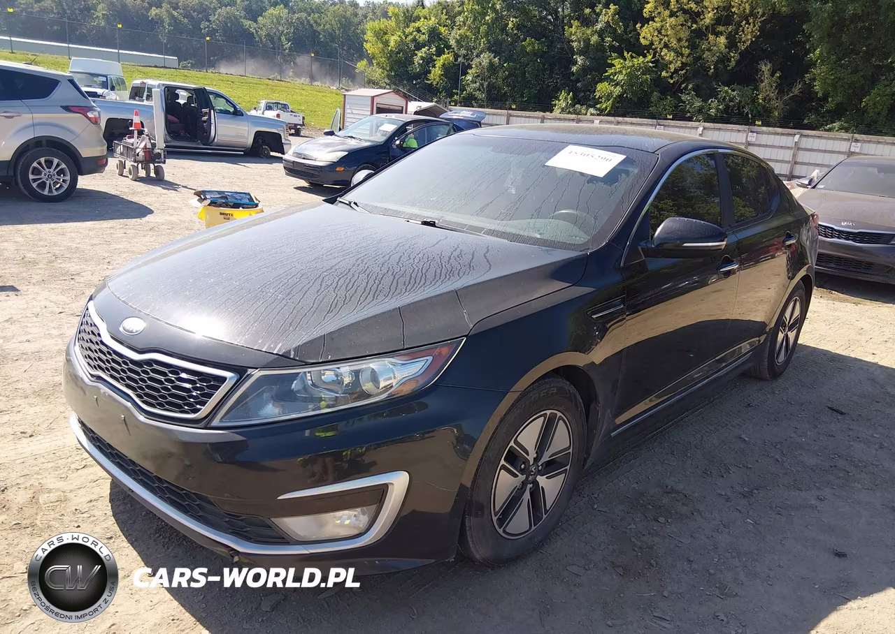 2013 Kia Optima Hybrid Lx VIN:KNAGM4AD2D5045183 - 6