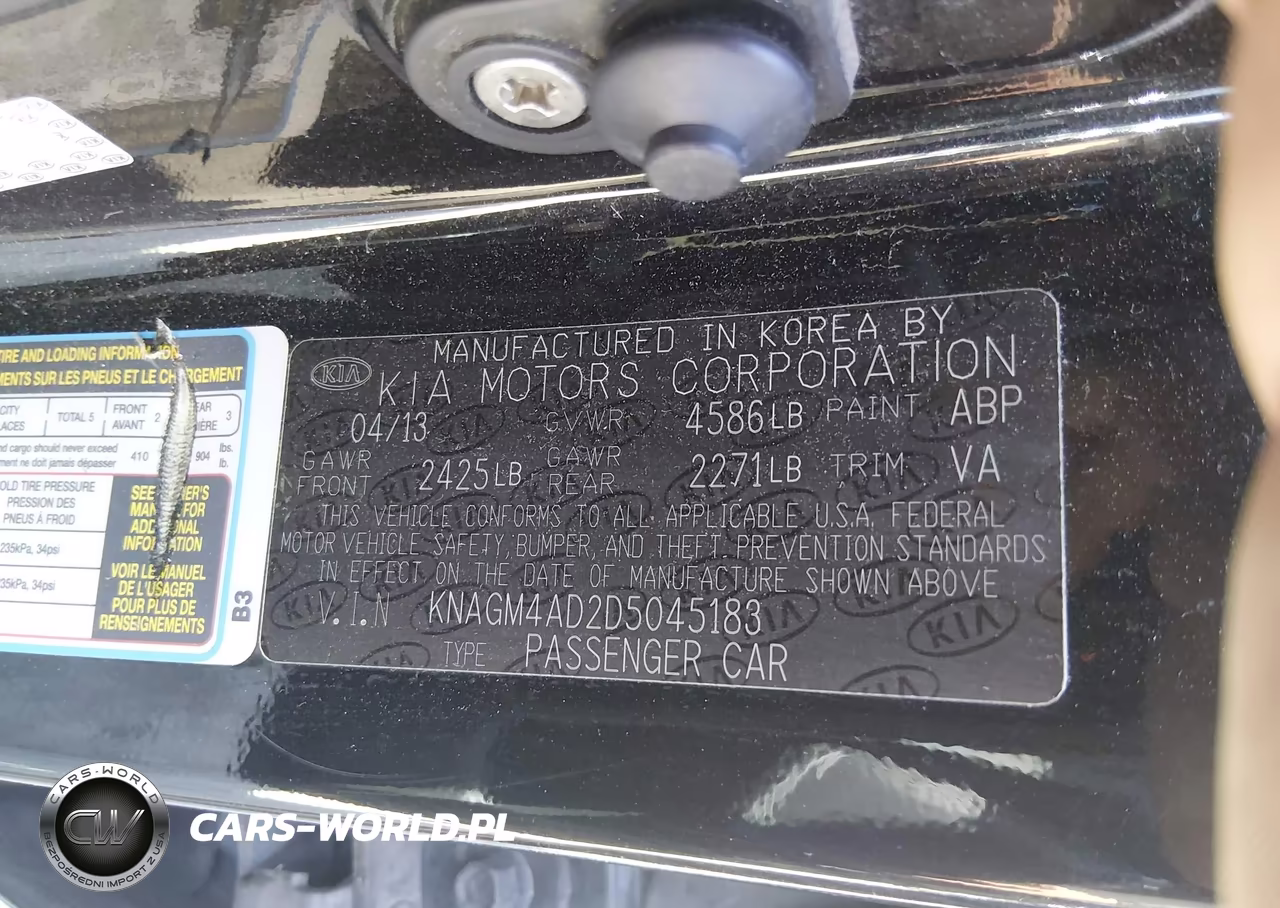 2013 Kia Optima Hybrid Lx VIN:KNAGM4AD2D5045183 - 9