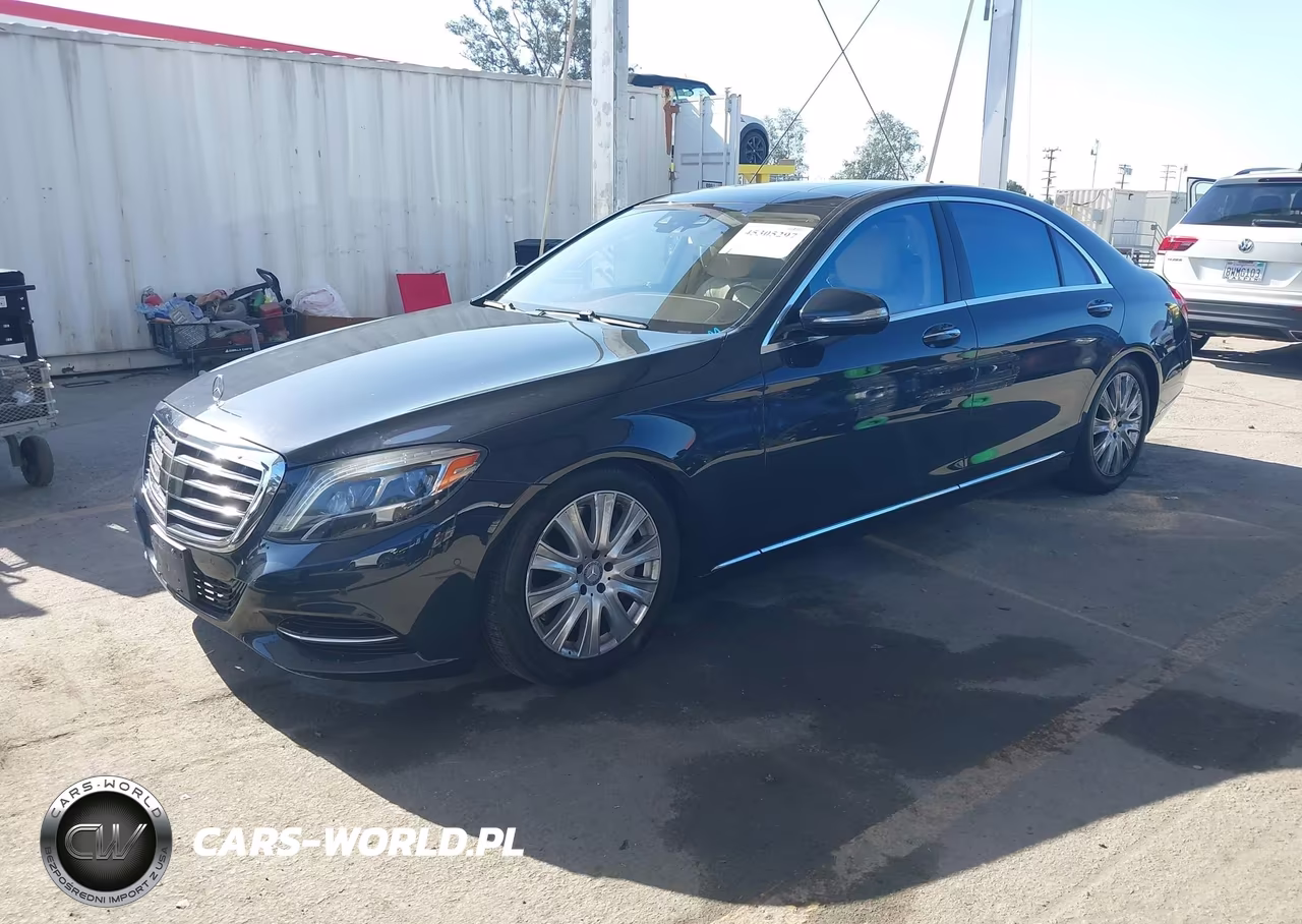 2015 Mercedes-Benz S 550 4Matic VIN:WDDUG8FB7FA081950 - 2