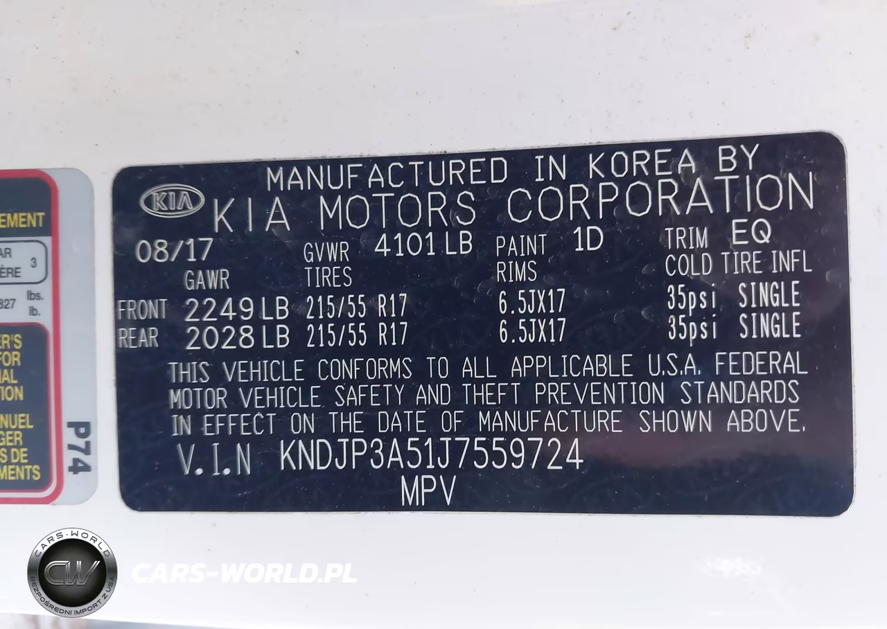 2018 Kia Soul + VIN:KNDJP3A51J7559724 - 9