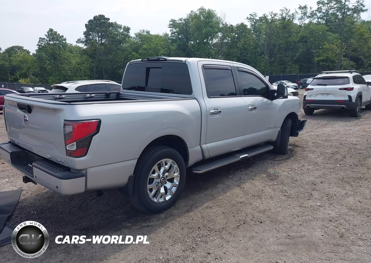 2021 Nissan Titan Sl 4X4 VIN:1N6AA1ED1MN503741 - 4