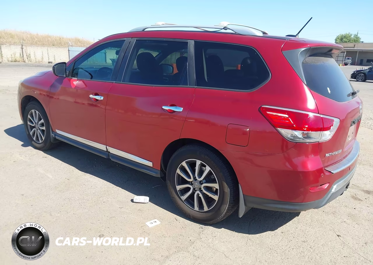 2014 Nissan Pathfinder Sl VIN:5N1AR2MN8EC635769 - 3