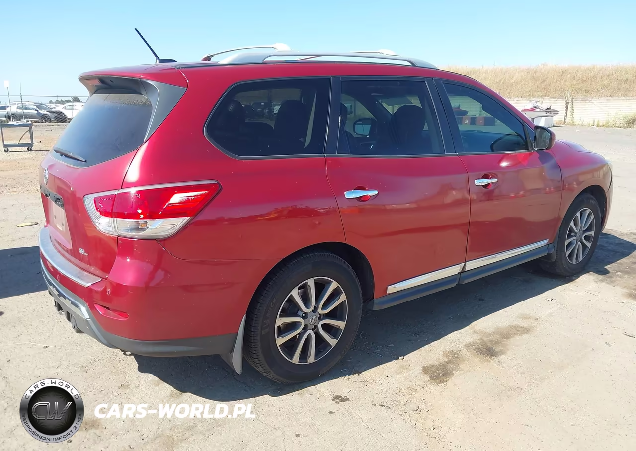 2014 Nissan Pathfinder Sl VIN:5N1AR2MN8EC635769 - 4