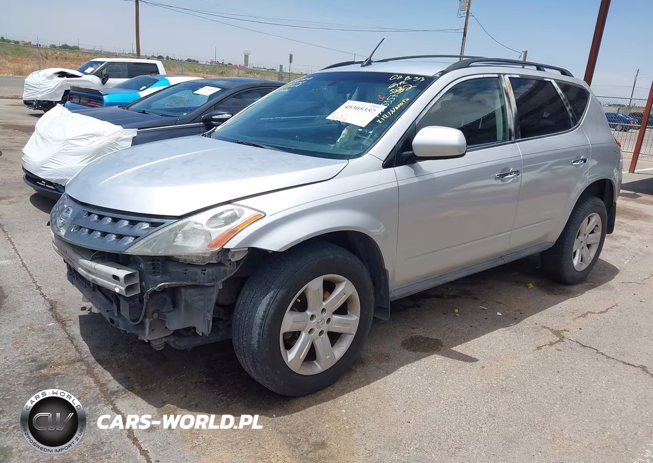 2006 Nissan Murano S VIN:JN8AZ08TX6W427821 - 2