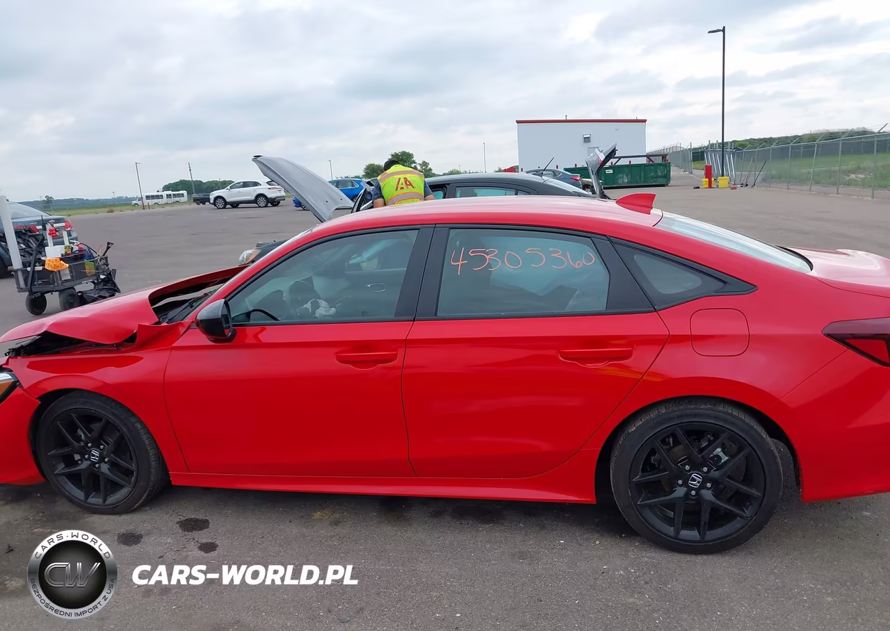 2025 Honda Civic Sport VIN:2HGFE2F51SH576593 - 14
