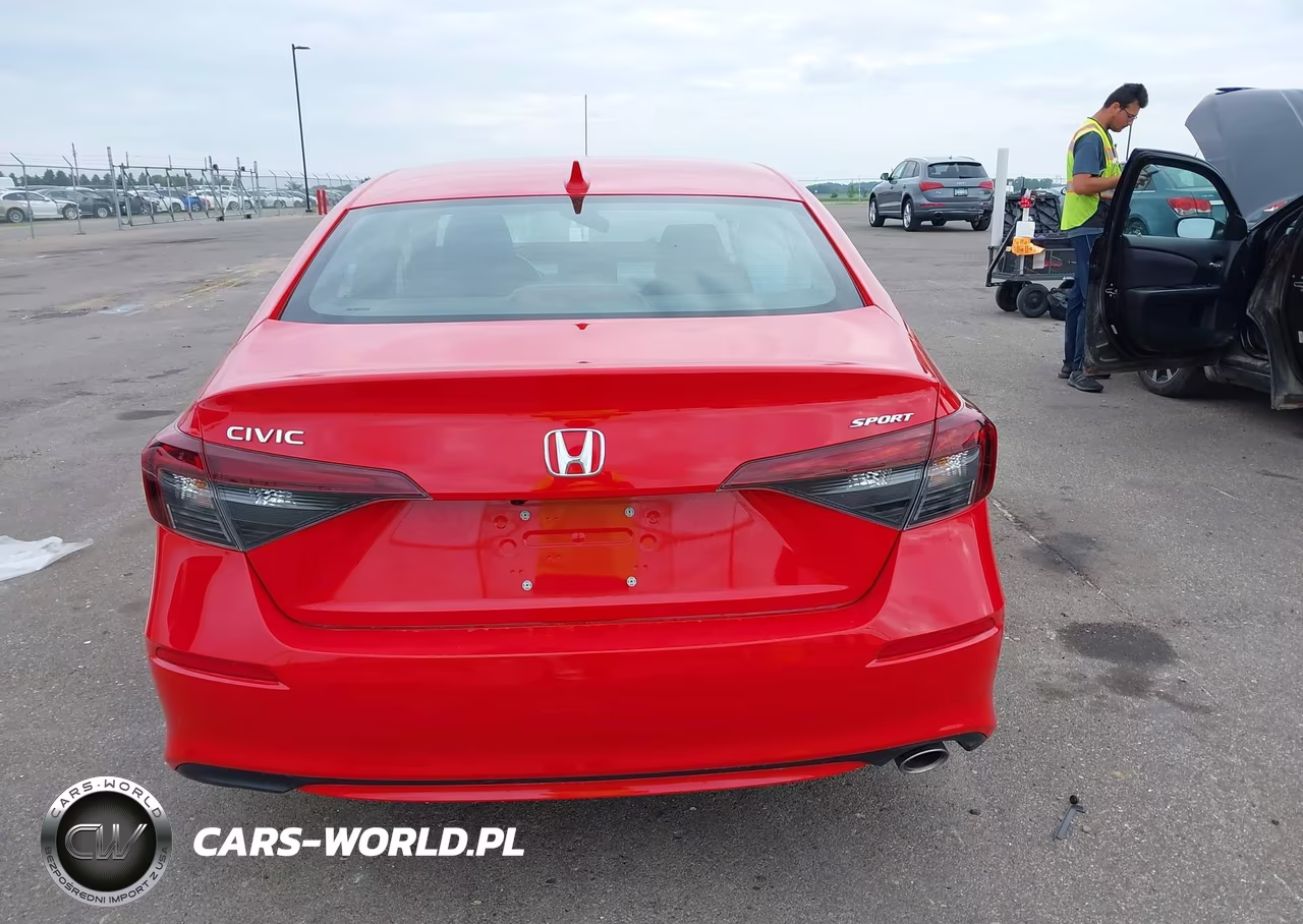 2025 Honda Civic Sport VIN:2HGFE2F51SH576593 - 16
