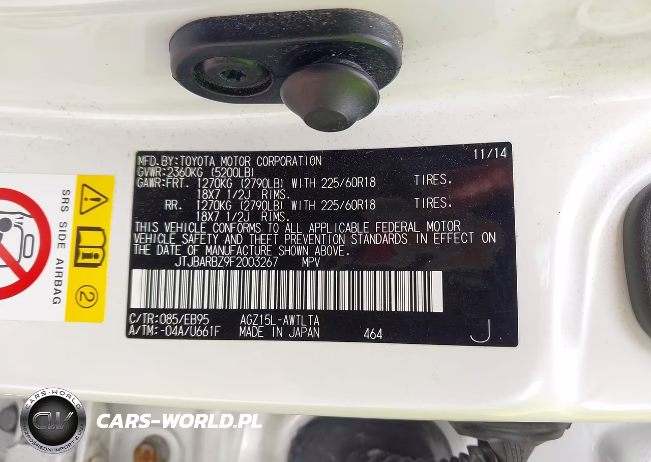 2015 Lexus Nx 200T F Sport VIN:JTJBARBZ9F2003267 - 9