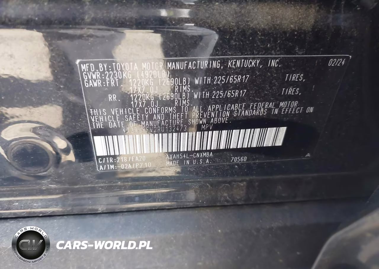2024 Toyota Rav4 Hybrid Xle VIN:4T3RWRFV2RU132473 - 9