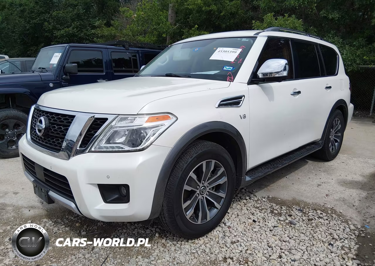 2018 Nissan Armada Sl VIN:JN8AY2ND4J9055394 - 2