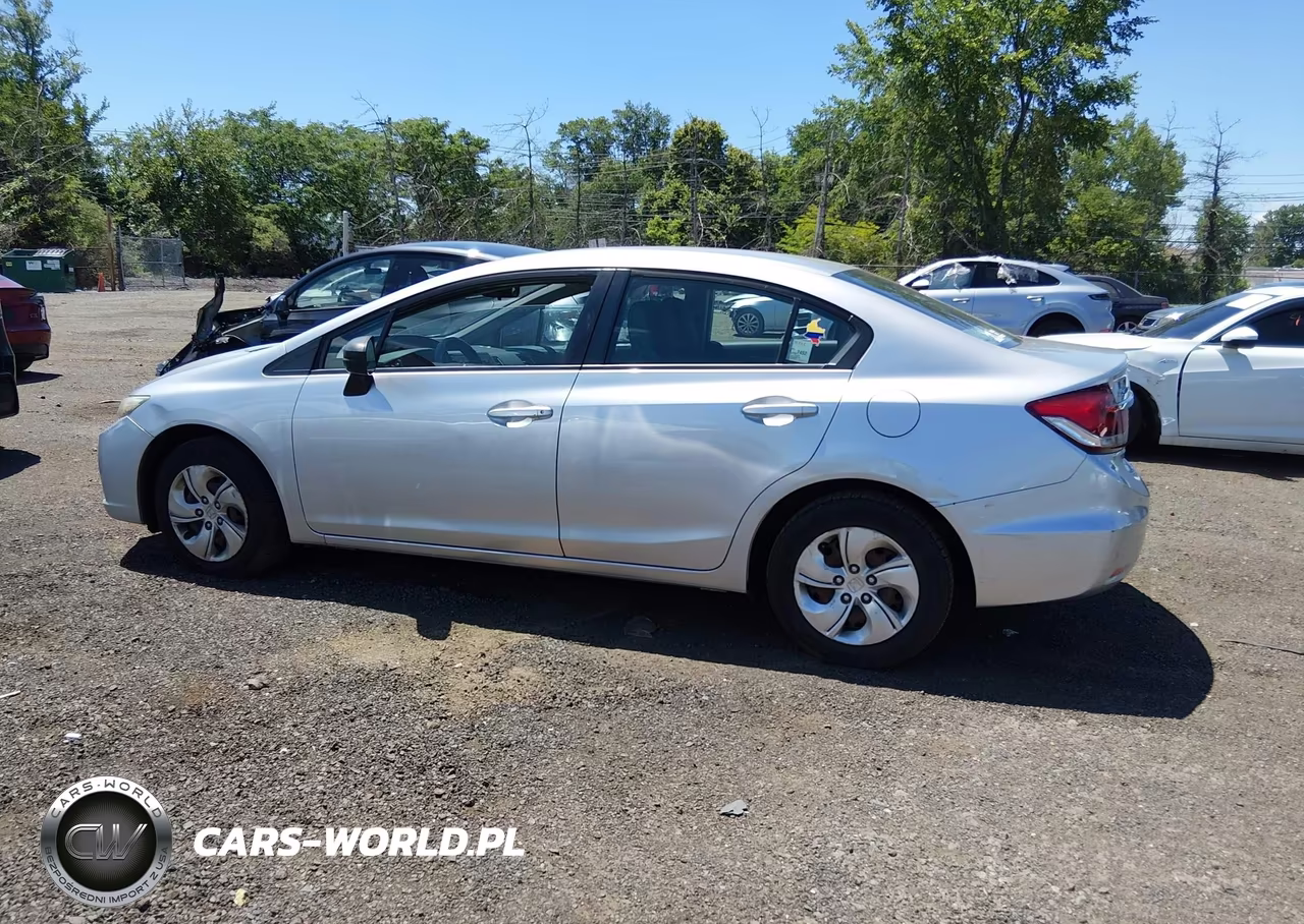2014 Honda Civic Lx VIN:19XFB2F51EE208440 - 14