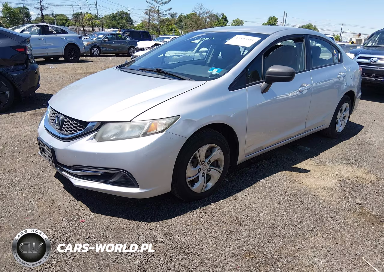 2014 Honda Civic Lx VIN:19XFB2F51EE208440 - 2