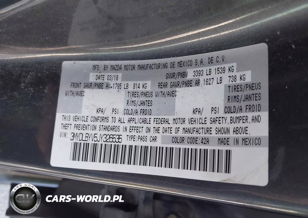 2018 Toyota Yaris Ia VIN:3MYDLBYV5JY326535 - 9