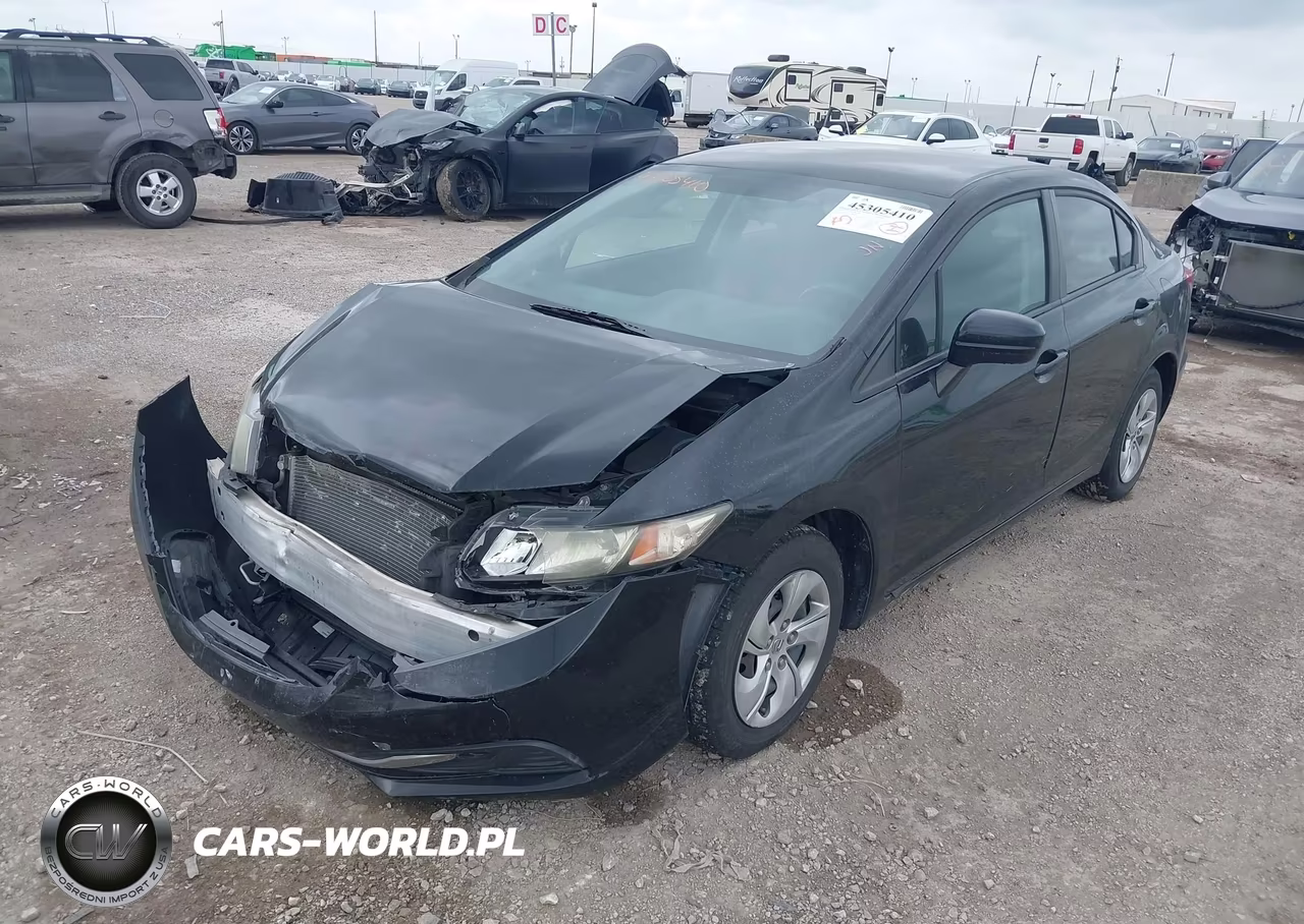 2015 Honda Civic Lx VIN:19XFB2F52FE062891 - 2