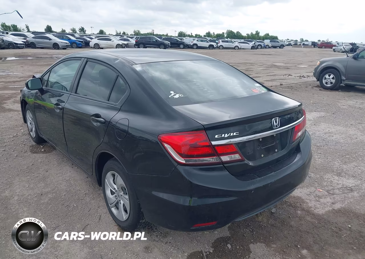2015 Honda Civic Lx VIN:19XFB2F52FE062891 - 3