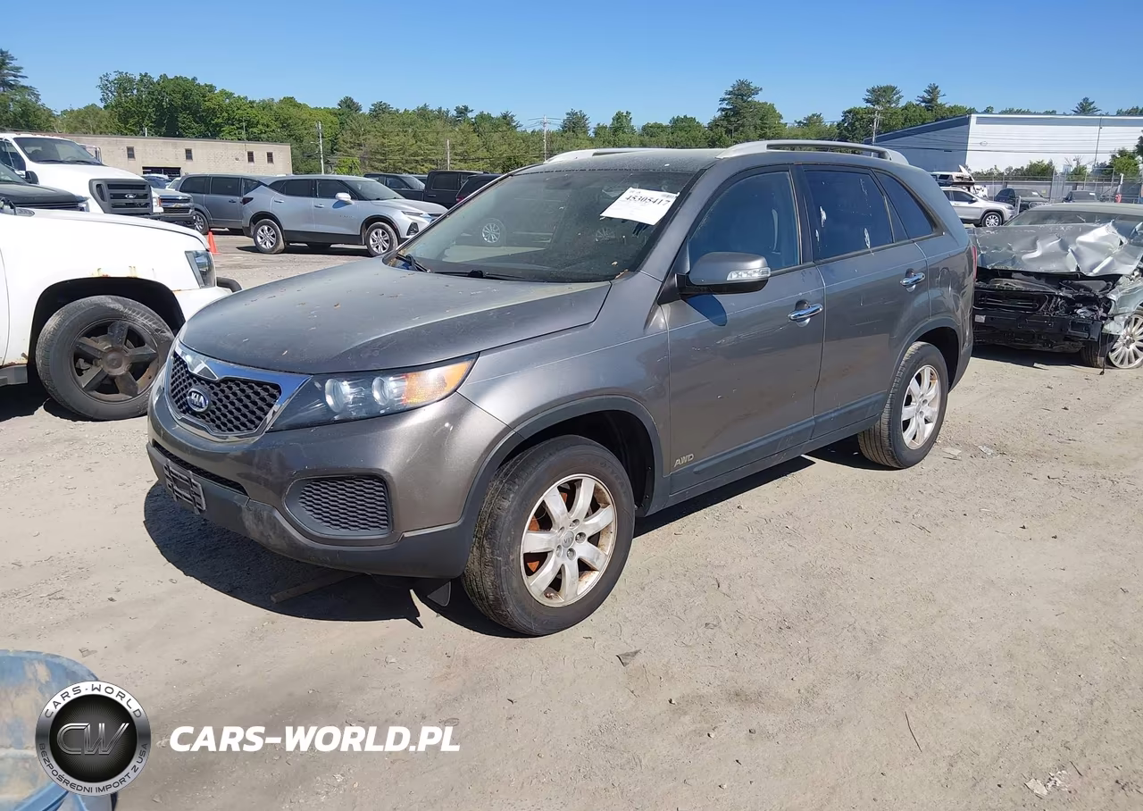 2013 Kia Sorento Lx V6 VIN:5XYKTDA27DG344951 - 2