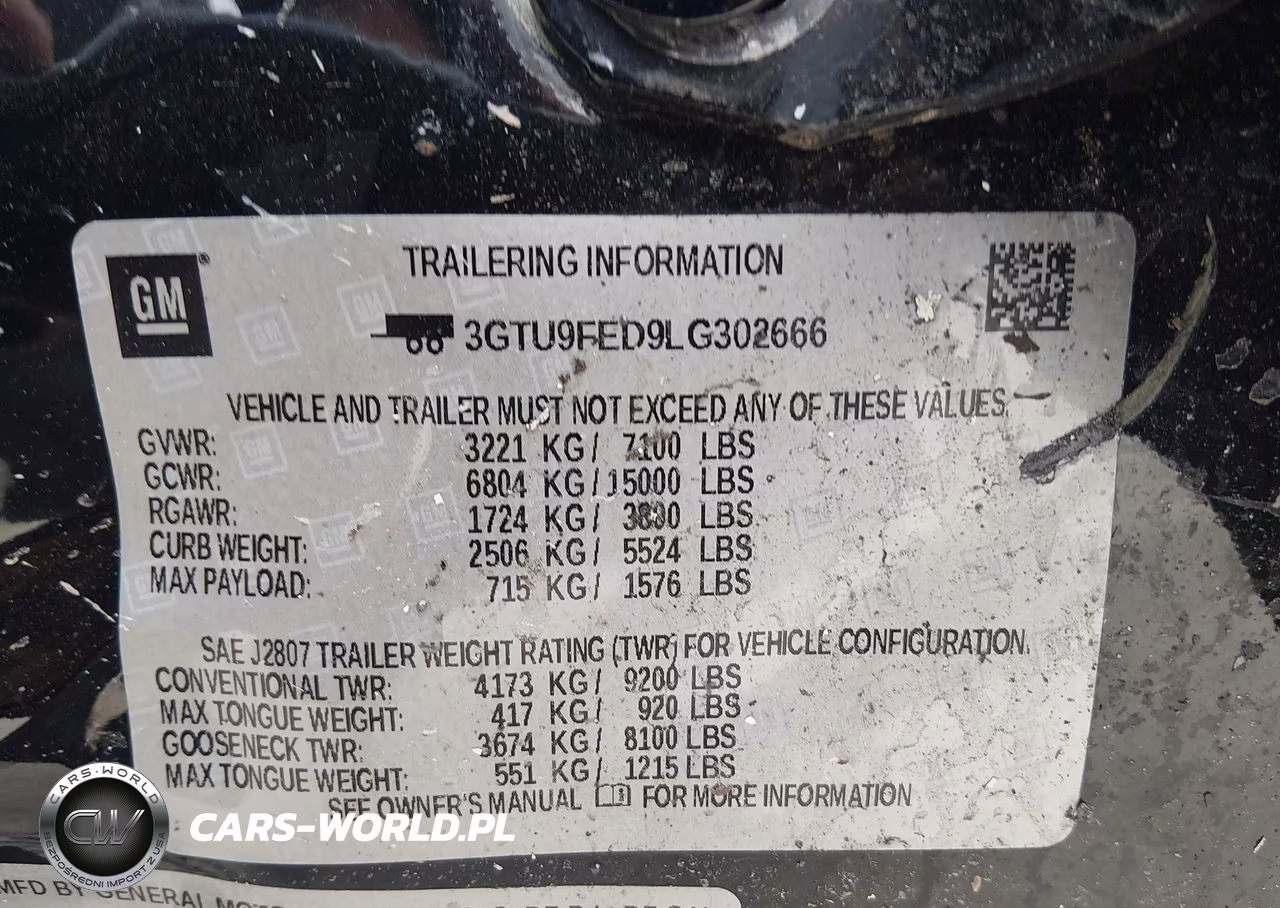 2020 GMC Sierra 1500 4Wd Short Box Denali VIN:3GTU9FED9LG302666 - 9