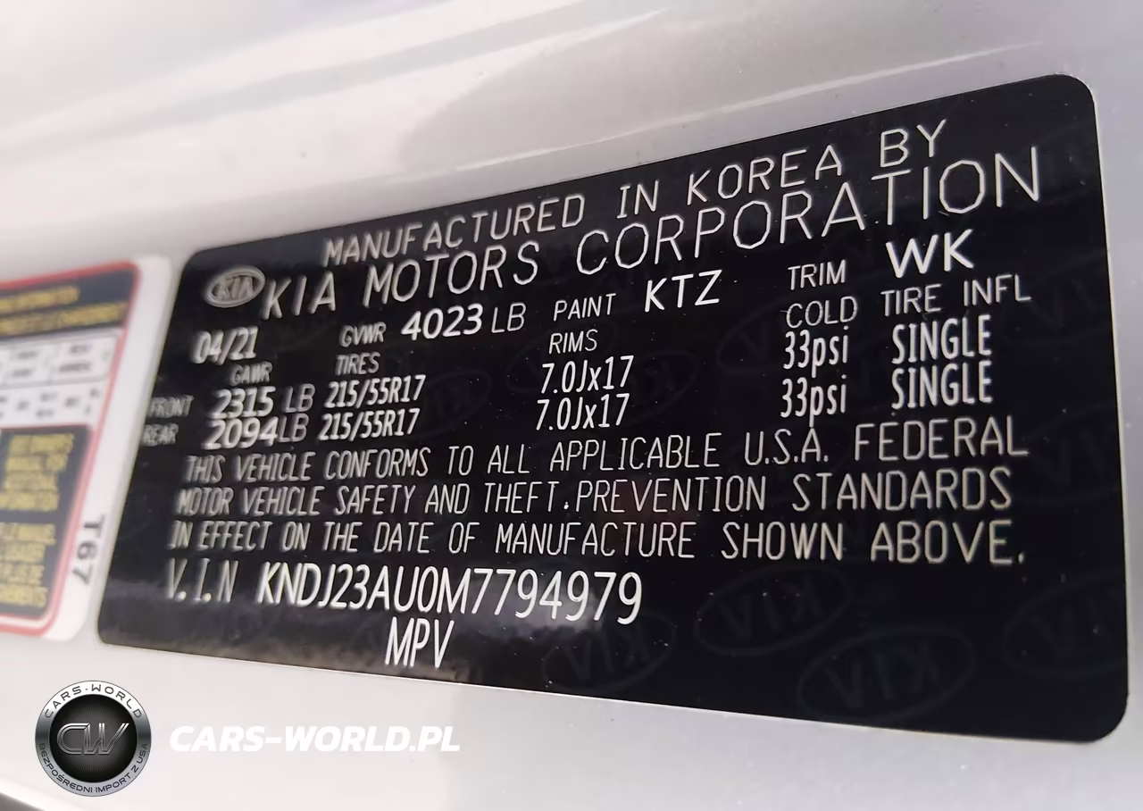 2021 Kia Soul S VIN:KNDJ23AU0M7794979 - 9