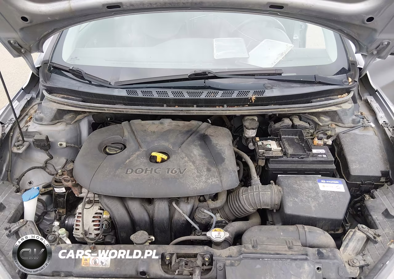 2013 Hyundai Elantra Limited VIN:KMHDH4AE6DU521505 - 10