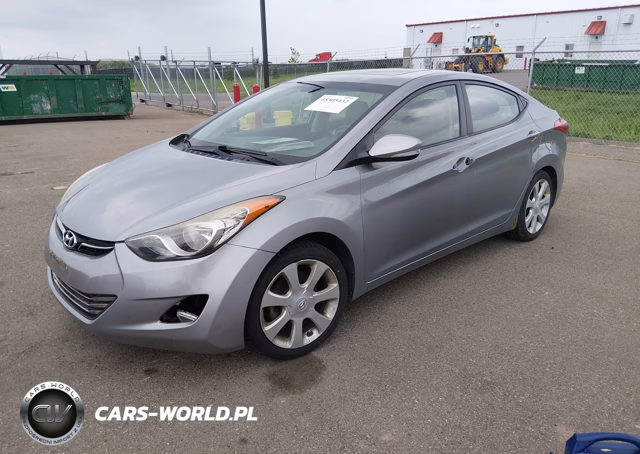 2013 Hyundai Elantra Limited VIN:KMHDH4AE6DU521505 - 2